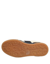 Dolce & Gabbana Multicolor Calf Leather Low Top Sneakers