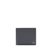 Ferragamo Blue Calf Leather Wallet