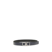 Ferragamo Blue Calf Leather Belt
