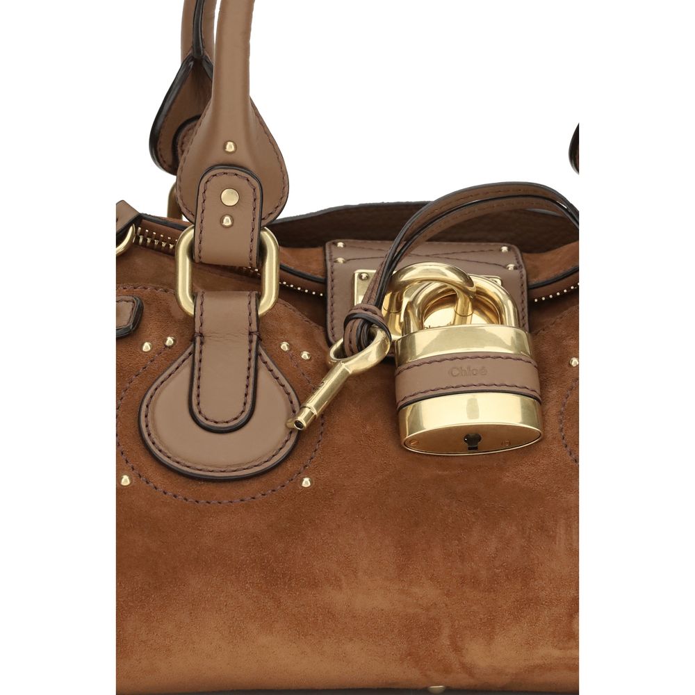 Chloé Brown Suede Shoulder Bag
