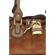 Chloé Brown Suede Shoulder Bag
