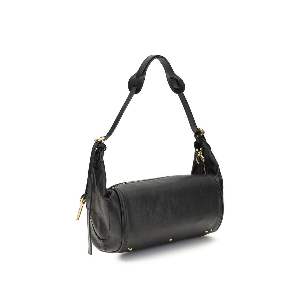 Chloé Black Calf Leather Shoulder Bag