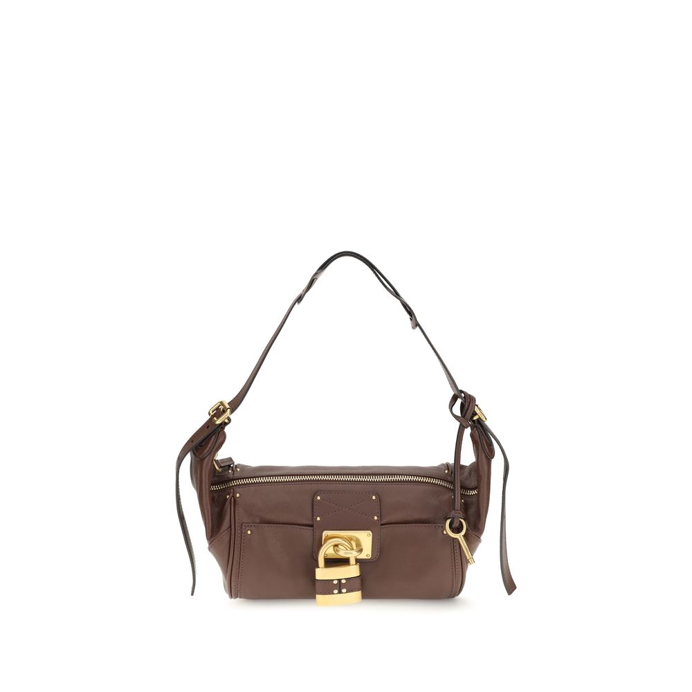 Chloé Brown Calf Leather Shoulder Bag