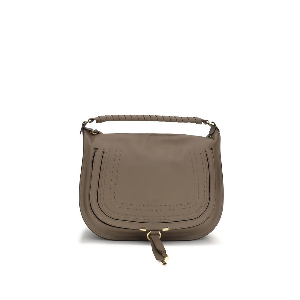 Chloé Beige Calf Leather Shoulder Bag