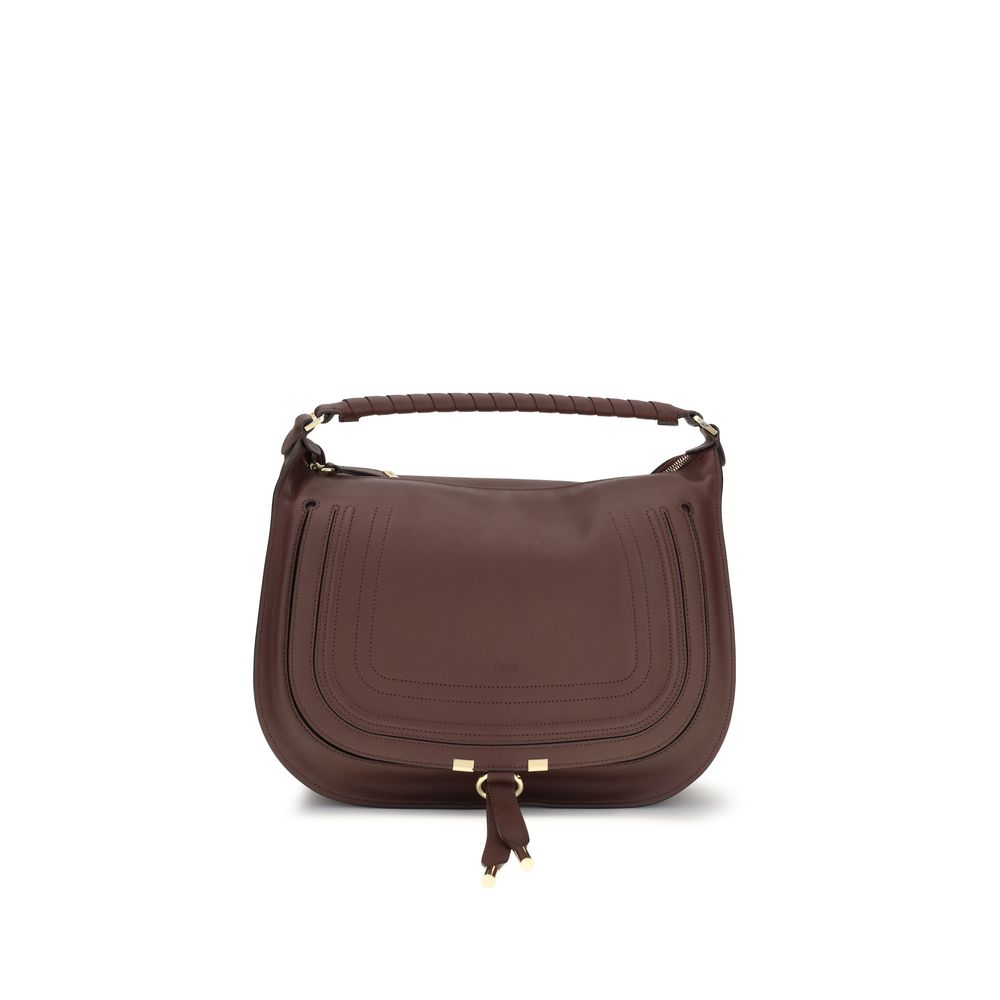 Chloé Brown Calf Leather Shoulder Bag