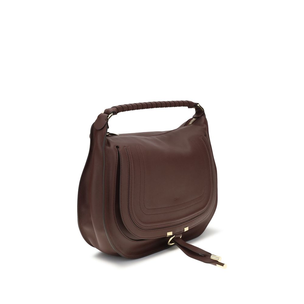 Chloé Brown Calf Leather Shoulder Bag