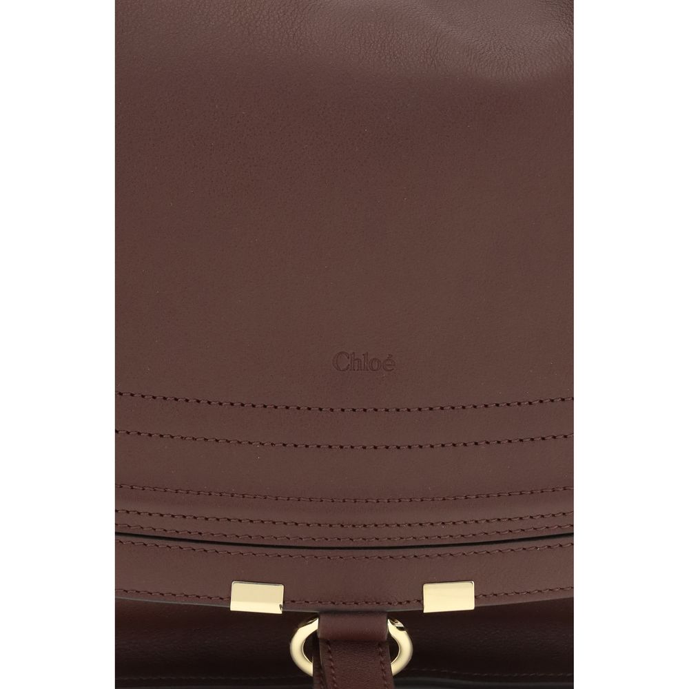 Chloé Brown Calf Leather Shoulder Bag