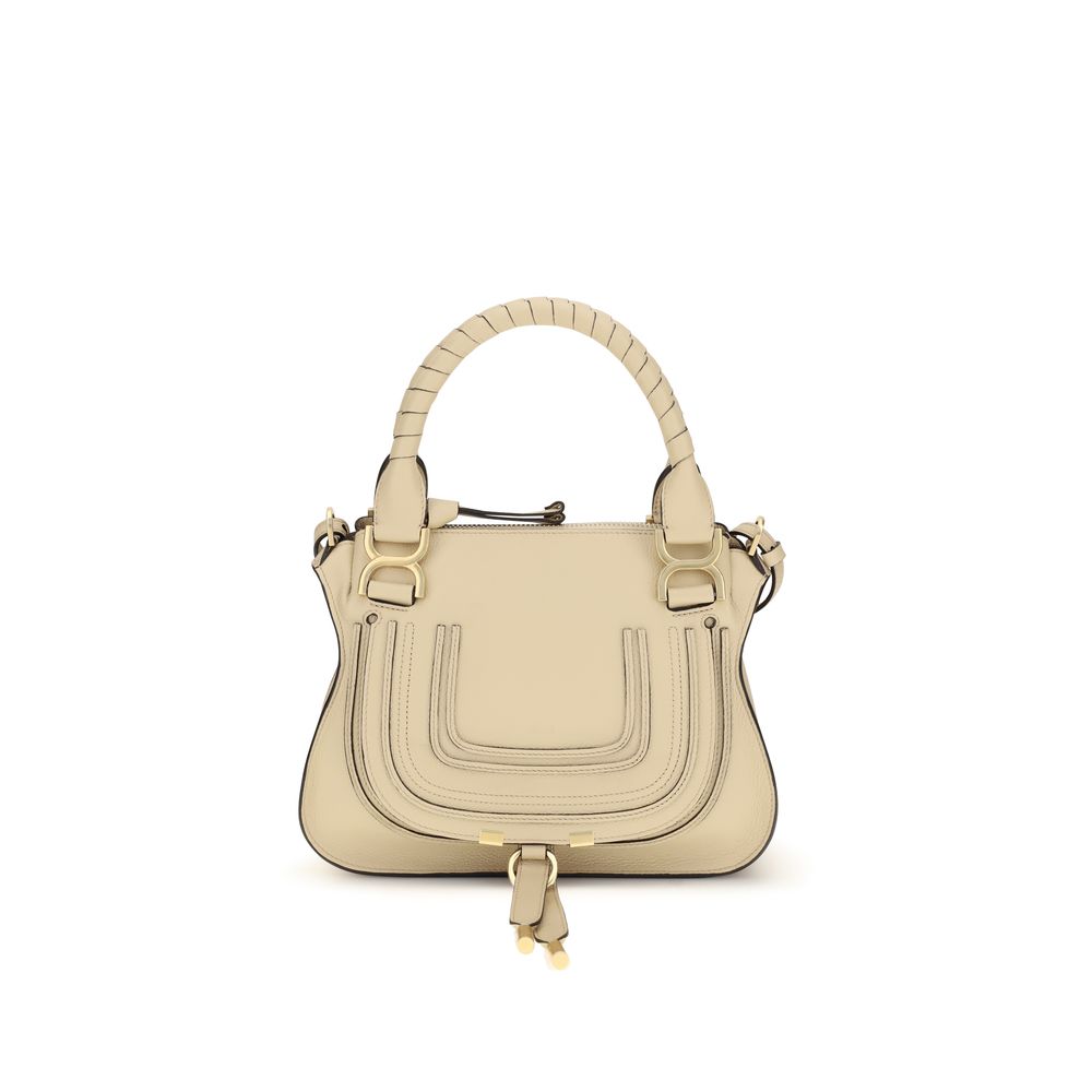 Chloé Beige Calf Leather Shoulder Bag