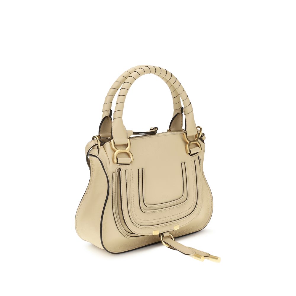 Chloé Beige Calf Leather Shoulder Bag
