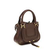 Chloé Brown Calf Leather Shoulder Bag
