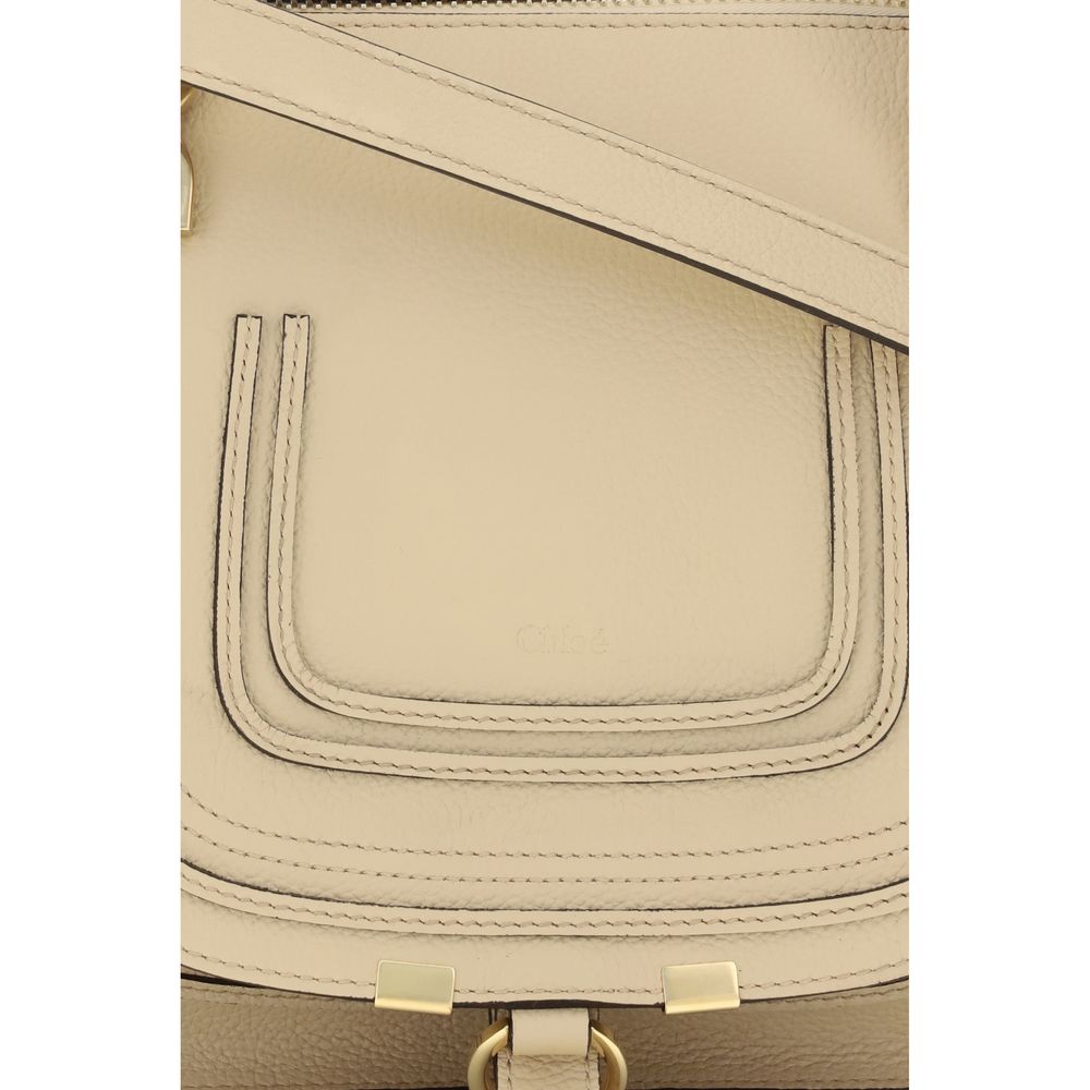 Chloé Beige Calf Leather Shoulder Bag