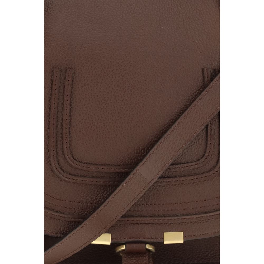 Chloé Brown Calf Leather Shoulder Bag
