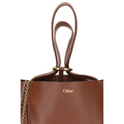 Chloé Brown Calf Leather Shoulder Bag