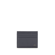Ferragamo Blue Calf Leather Card Holder