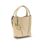 Chloé Beige Calf Leather Shoulder Bag