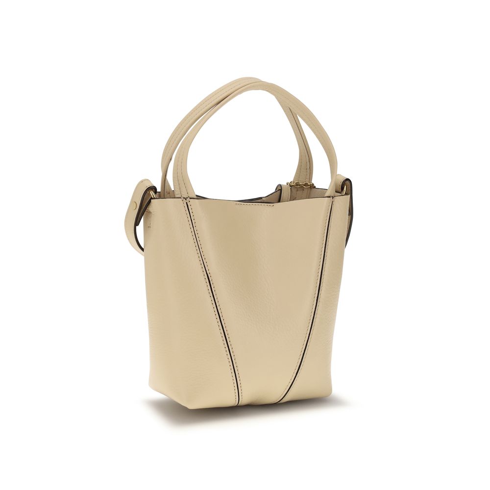 Chloé Beige Calf Leather Shoulder Bag