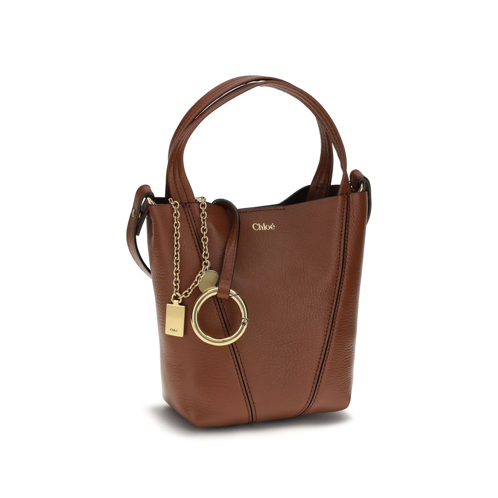 Chloé Brown Calf Leather Shoulder Bag