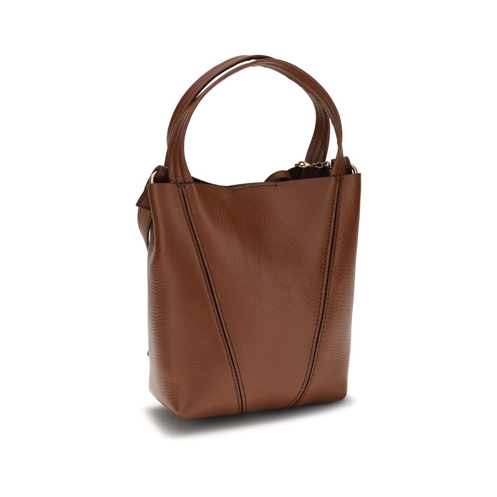 Chloé Brown Calf Leather Shoulder Bag