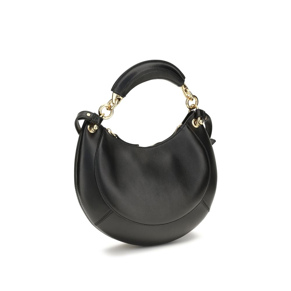 Chloé Black Calf Leather Shoulder Bag