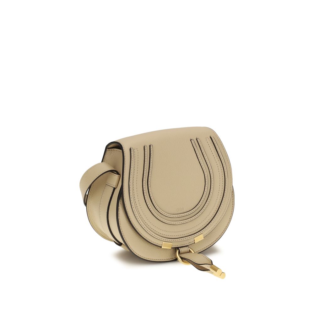 Chloé Beige Calf Leather Shoulder Bag