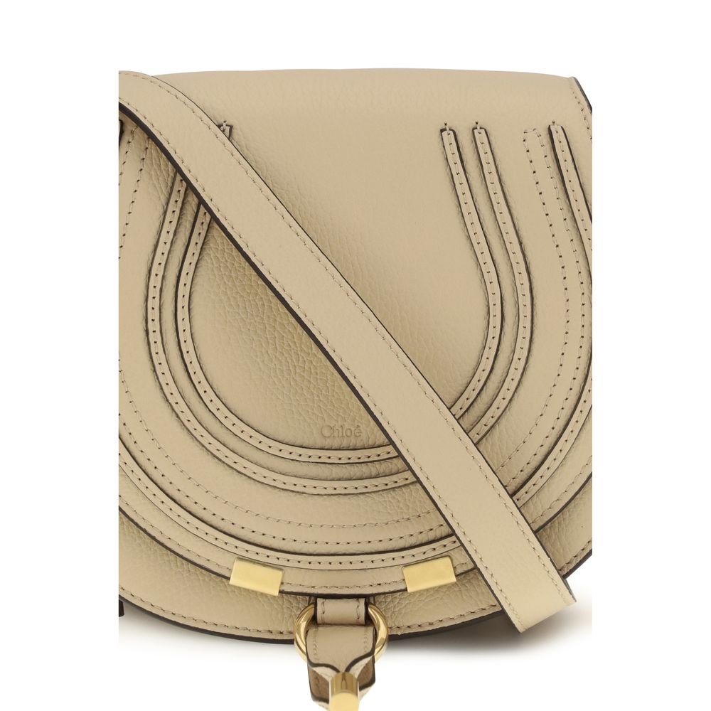 Chloé Beige Calf Leather Shoulder Bag