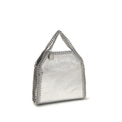 Stella McCartney Silver Metallic-effect eco leather Shoulder Bag