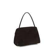 Ferragamo Brown Calf Leather Shoulder Bag