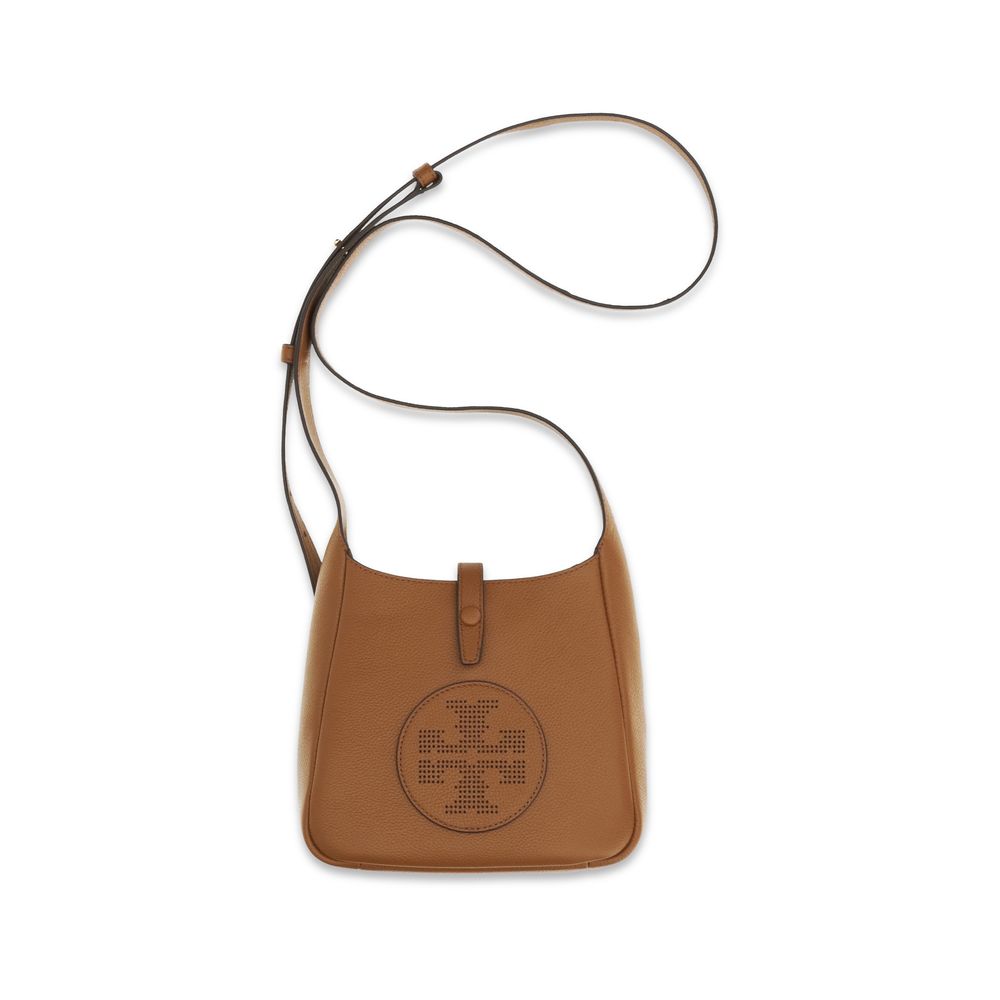 Tory Burch Brown Calf Leather Shoulder Bag