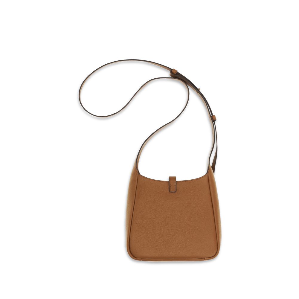 Tory Burch Brown Calf Leather Shoulder Bag