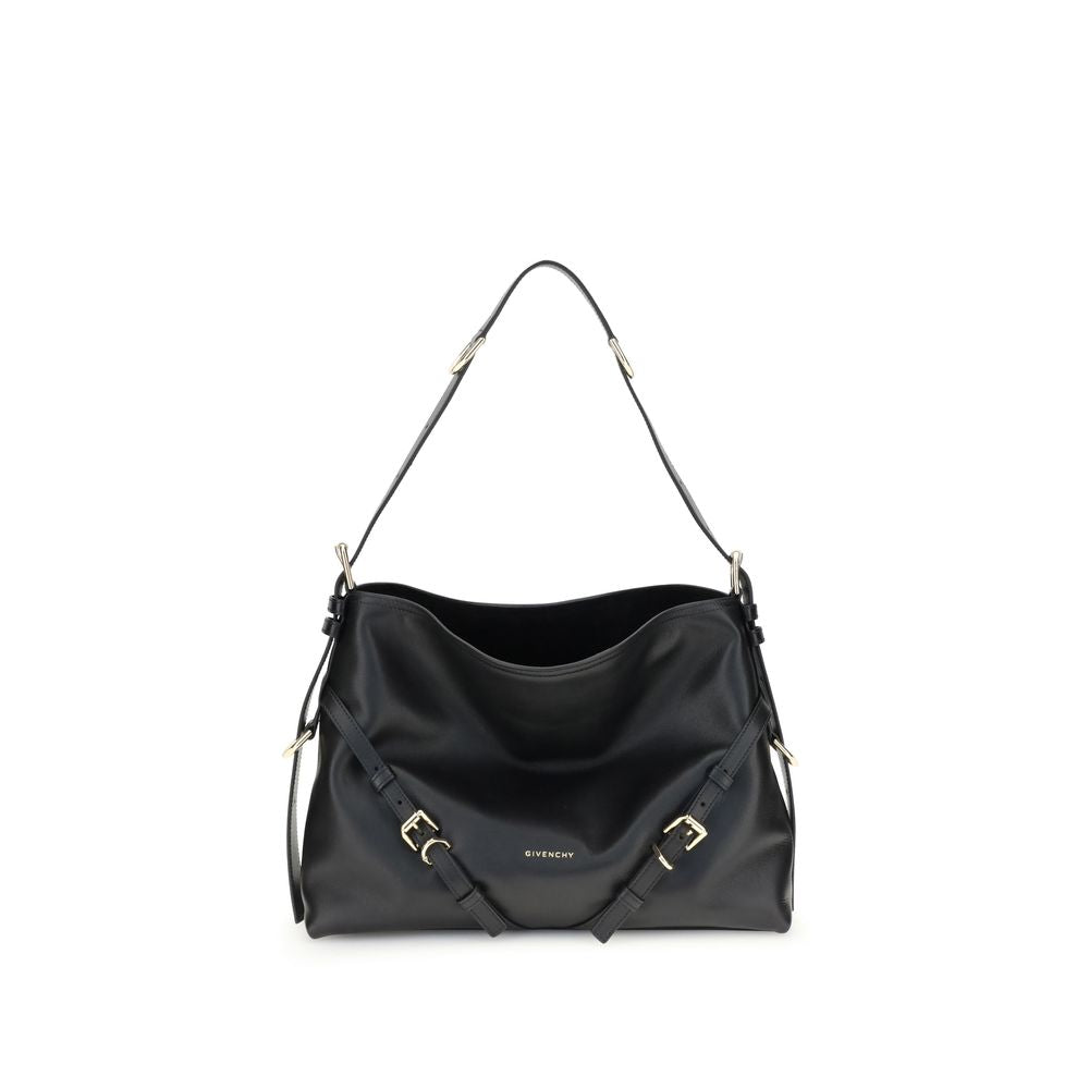 Givenchy Black Calf Leather Shoulder Bag