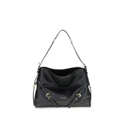 Givenchy Black Calf Leather Shoulder Bag