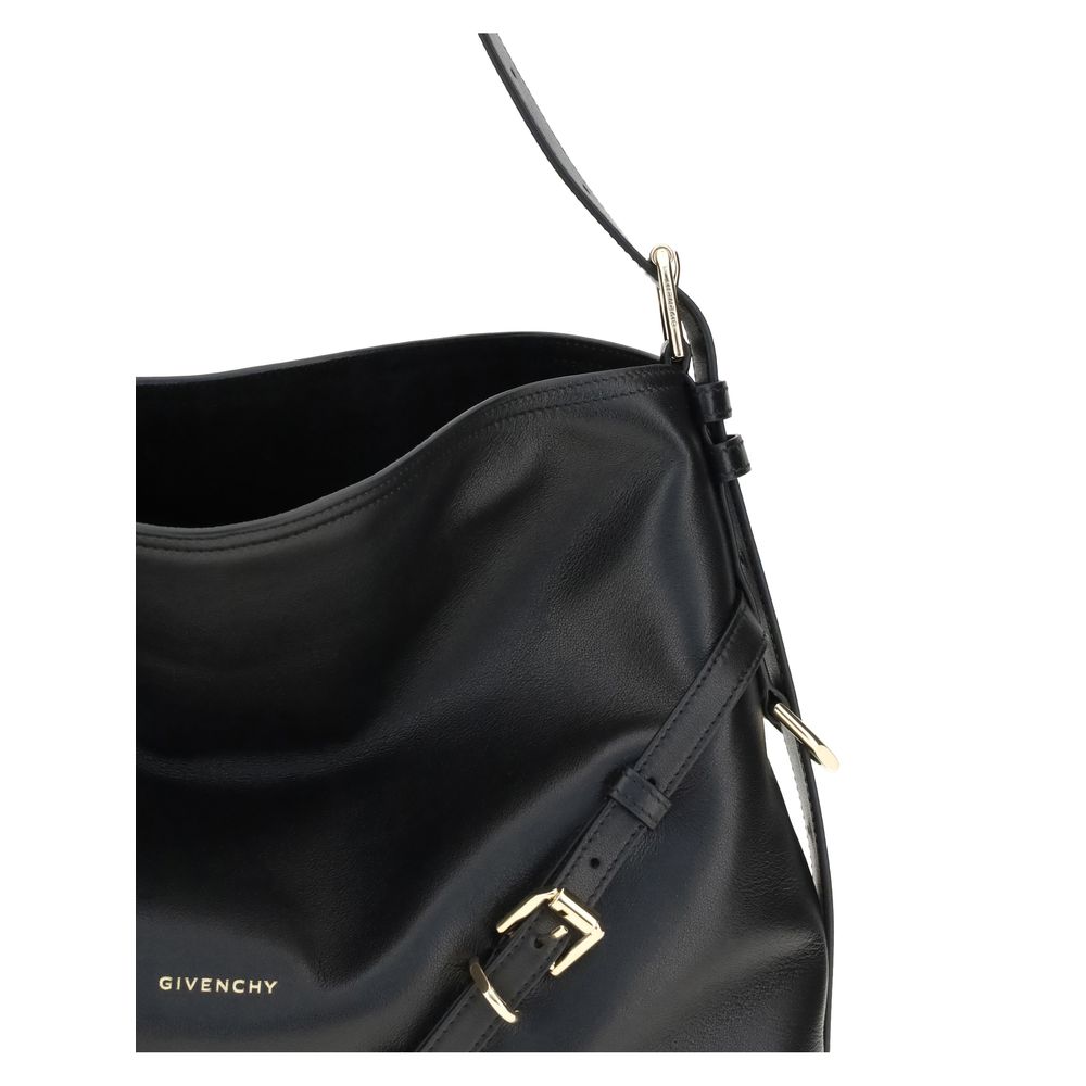 Givenchy Black Calf Leather Shoulder Bag
