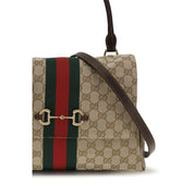 Gucci Beige GG Fabric Handbag