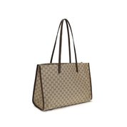 Gucci Beige GG Fabric Tote Bag