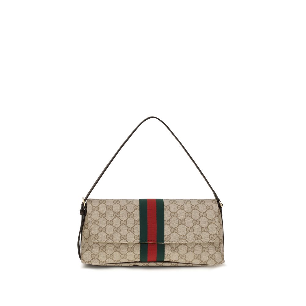 Gucci Beige Fabric Shoulder Bag