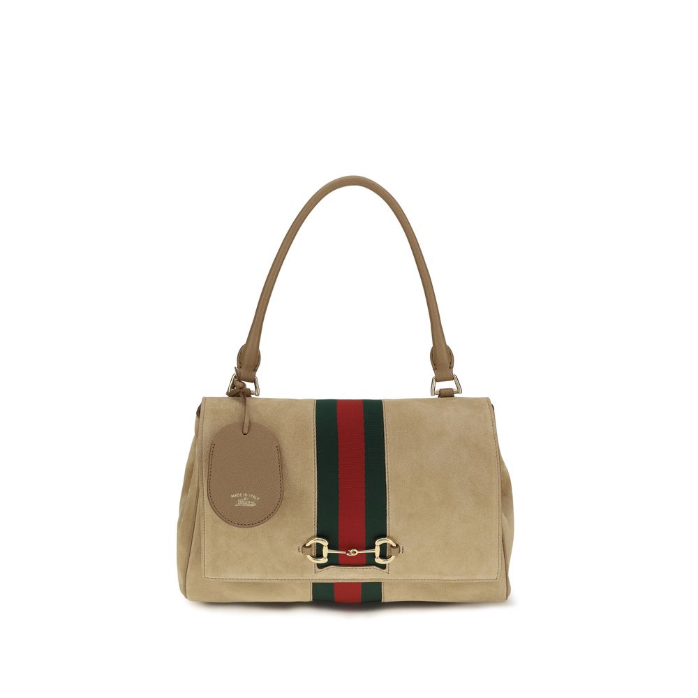 Gucci Beige Calf Leather Handbag