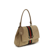 Gucci Beige Calf Leather Handbag