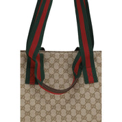 Gucci Beige GG Fabric Shoulder Bag