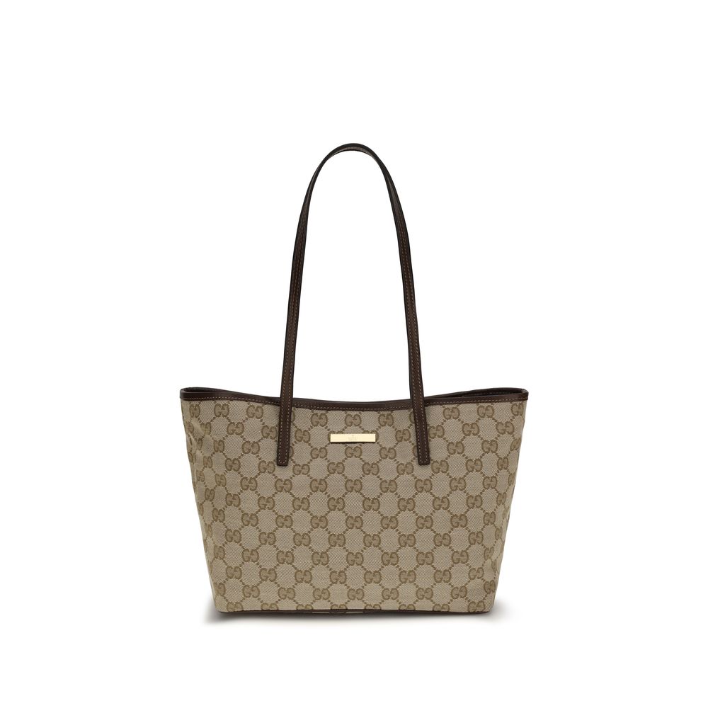 Gucci Beige Fabric Tote Bag