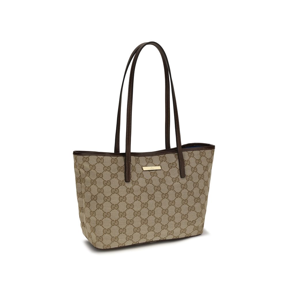 Gucci Beige Fabric Tote Bag