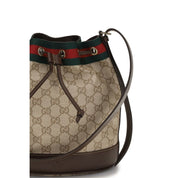 Gucci Beige GG Fabric Mini Bucket Bag