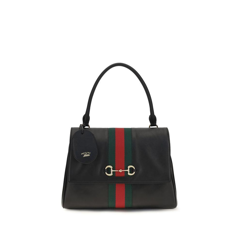 Gucci Black Calf Leather Handbag