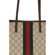 Gucci Beige GG Fabric Tote Bag