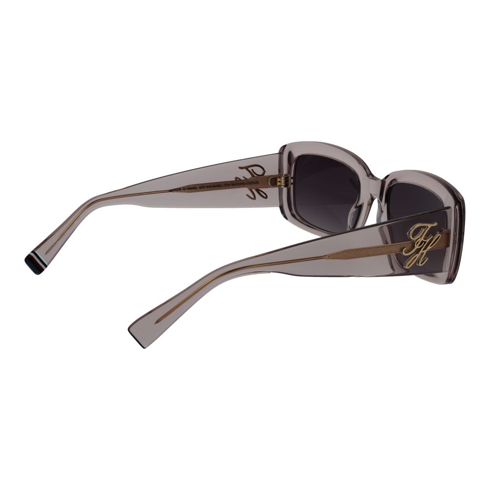 Tommy Hilfiger Rose Acetate Rectangle Sunglasses