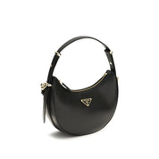 Prada Black Calf Leather Shoulder Bag