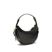 Prada Black Calf Leather Shoulder Bag
