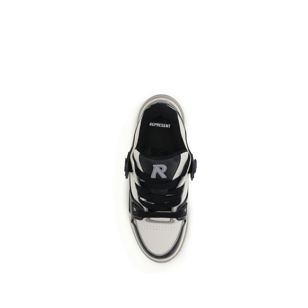 Represent Multicolor Calf Leather Low Top Sneakers