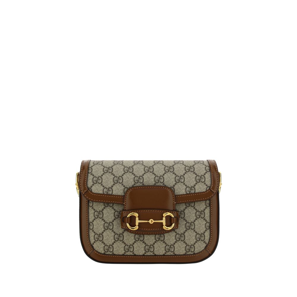 Gucci Brown Polyurethane Shoulder Bag