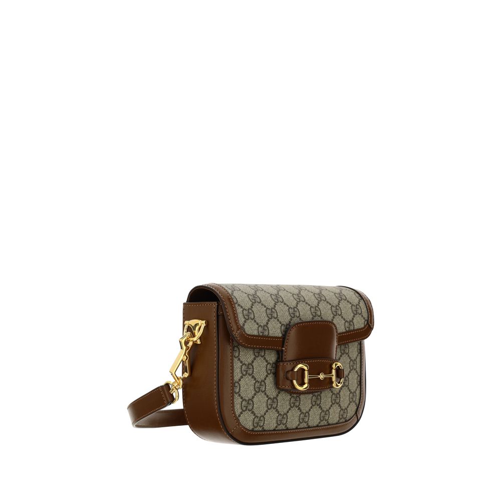 Gucci Brown Polyurethane Shoulder Bag