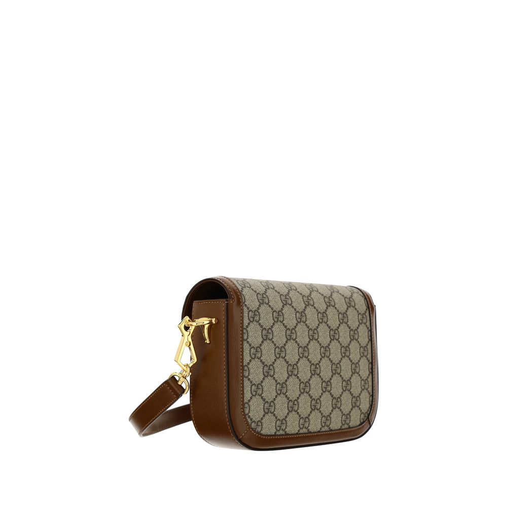 Gucci Brown Polyurethane Shoulder Bag